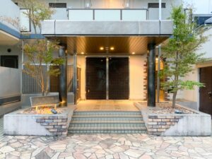 マンションのエントランス