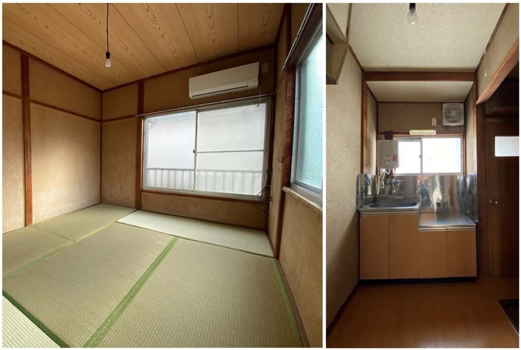 部屋と台所